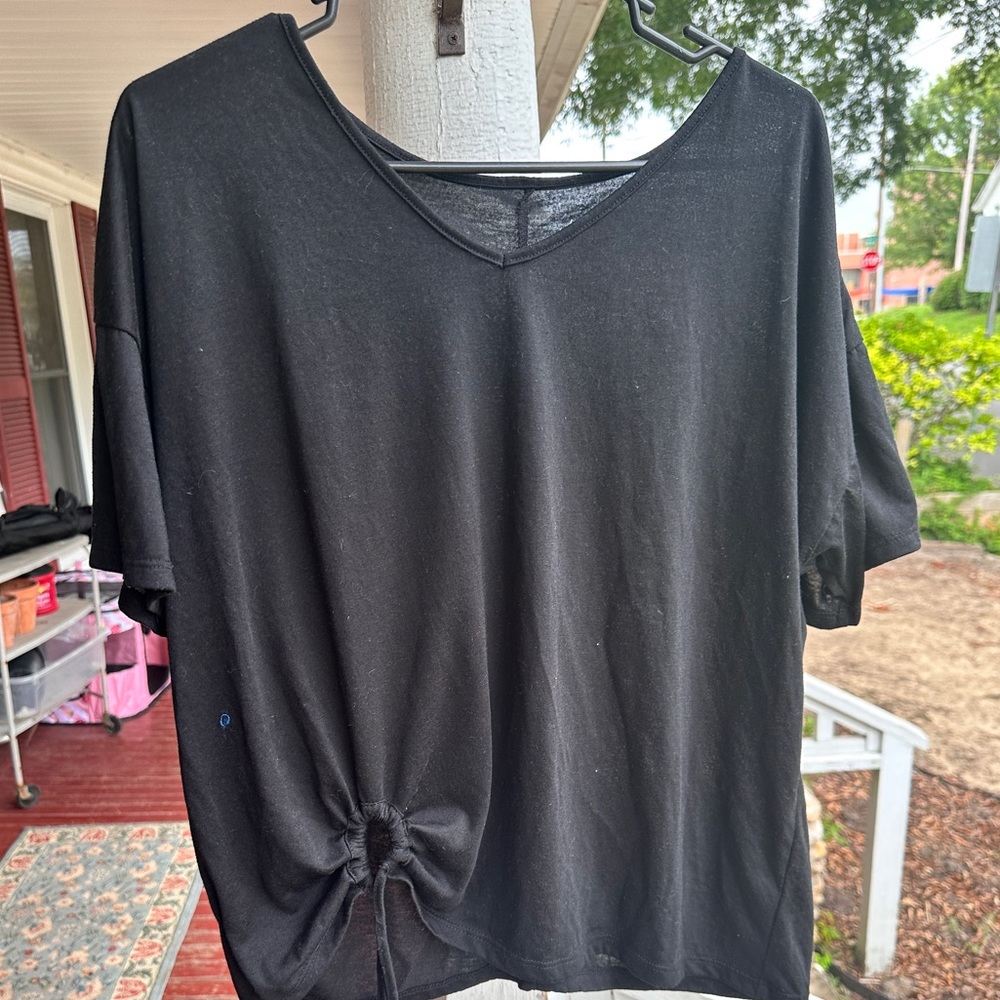Black shirt